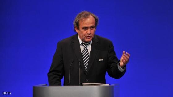 UEFA President Michel Platini speaks during the UEFA Congress in central London on May 24, 2013. Speaking at the UEFA congress UEFA President Michel Platini identified the three main problems facing the game as match-fixing, discrimination and financial excesses. AFP PHOTO/CARL COURT (Photo credit should read CARL COURT/AFP/Getty Images)