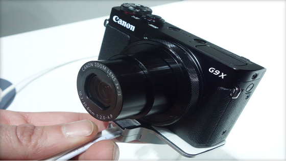 شركة كانون تنافس سوني بالكاميرا الجديدة G9 X