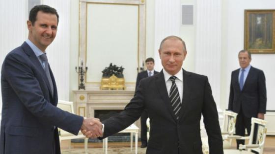 بشار الأسد يلتقي بالرئيس الروسي في موسكو